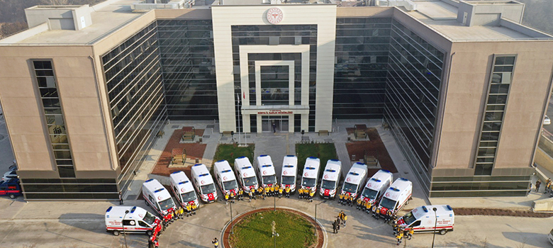 Konya Ambulans Filosu Yeni Ambulanslarla Güçlendi